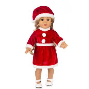 Quality Fashion Customized Doll Tutu Dress Cute Doll Girl Christmas Party Clothing Dress for 50cm Doll Grils wholesale