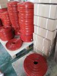 SGS Silicone Rubber Fiberglass Sleeving For Cold Temperature Protection