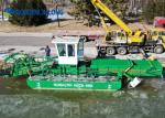 Water Surface Cleaning Boat Trash Skimmer Boat For Sale Good Continuity