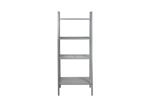 Quality 5KG Loading 148cm Height White Metal Ladder Bookshelf wholesale