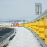 Anti Corrosion Traffic Barrier Safety Roller Barrier Highways Road Roller