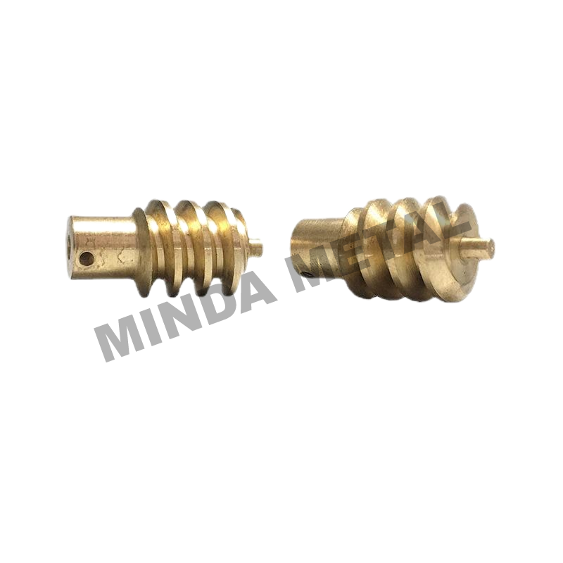 High Precision Turbine Parts Turning Processing 0.1 KG Brass Parts CNC Lathe Machining