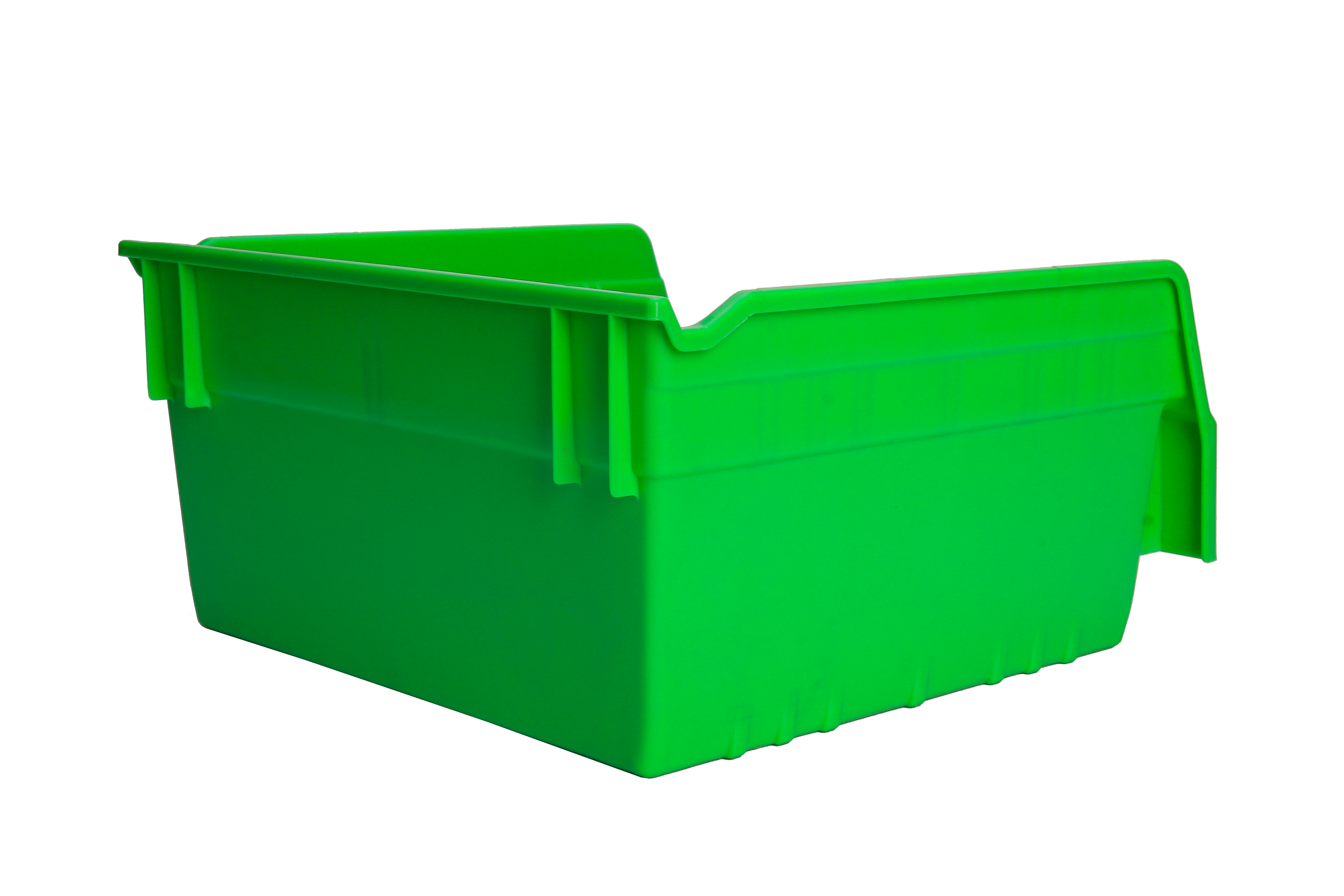 Office Organizer Storage Box Stackable Shelf for Home Garage Plastic Bin NO Foldable