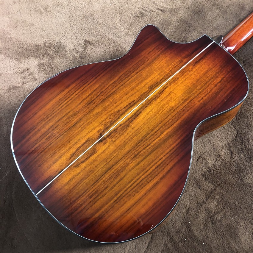 Custom Solid KOA Wood Top K24ce Ebony Fingerboard 41" Folk Electric Guitar