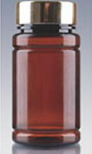 Quality Large Mouth Bamboo Plastic Bottle Clear PET Material Impact Resistance wholesale