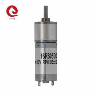 Quality JQM-16RS050 16mm Spur Gearbox 6V 9V 12V DC Metal Reducer Motor For Coffee Machine, Electric Lock wholesale