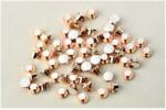 Flat Head Electrical Bimetal Silver Contact Rivets
