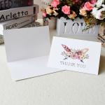 3 LR44 Multiple Design Custom Thank You Gift Card Set With Envelope 2.93 Ounces