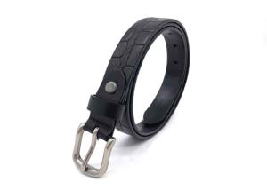 Quality Croco Adjustable 2.3cm Womens Genuine Leather Belt wholesale