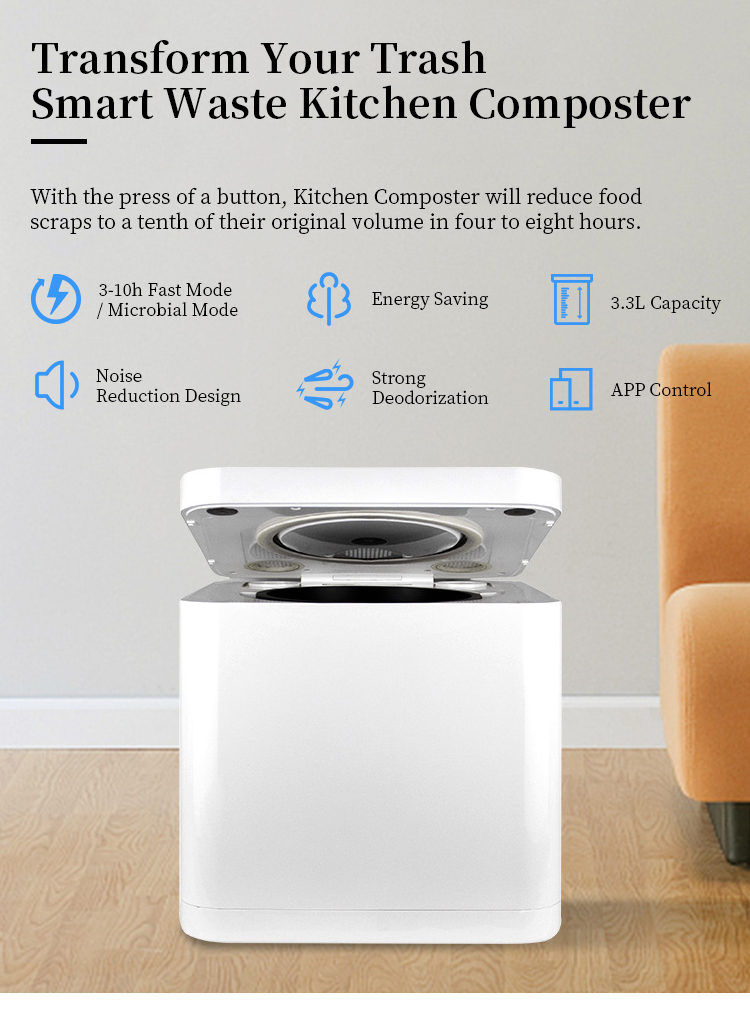 Recycle Smart Compost Countertop Machine Food Cycler Kitchen Composter