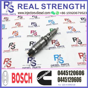 Quality 0445120606 0 445 120 606 commercial vehicle injector for 120 # CRIN3-18 Diesel Engine wholesale