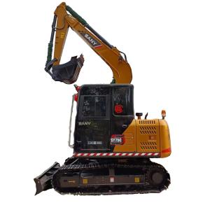 Quality Used Sany SY75C Excavator 7 Ton Brand New Style SY 75CPRO Diesel Engine Excavator wholesale