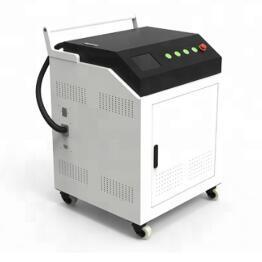 Cheap 500 Watt Metal Laser Cleaning Machine For Rust Removing , Handheld Laser Cleaner for sale