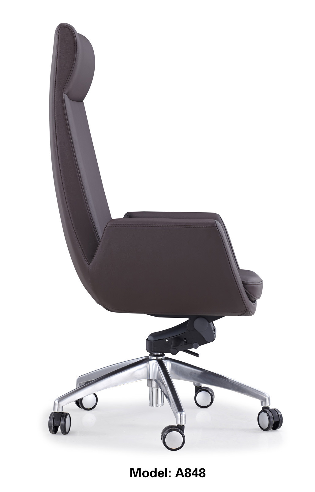 Tan Leather Executive Visitors Chair For Office Oem
