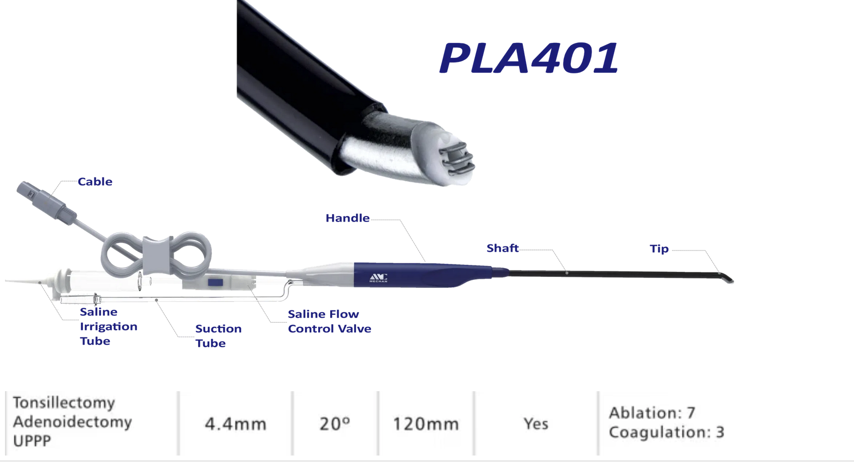 Snoring Treatment  Plasma Surgical System Devices Kinetic Cutting For ENT