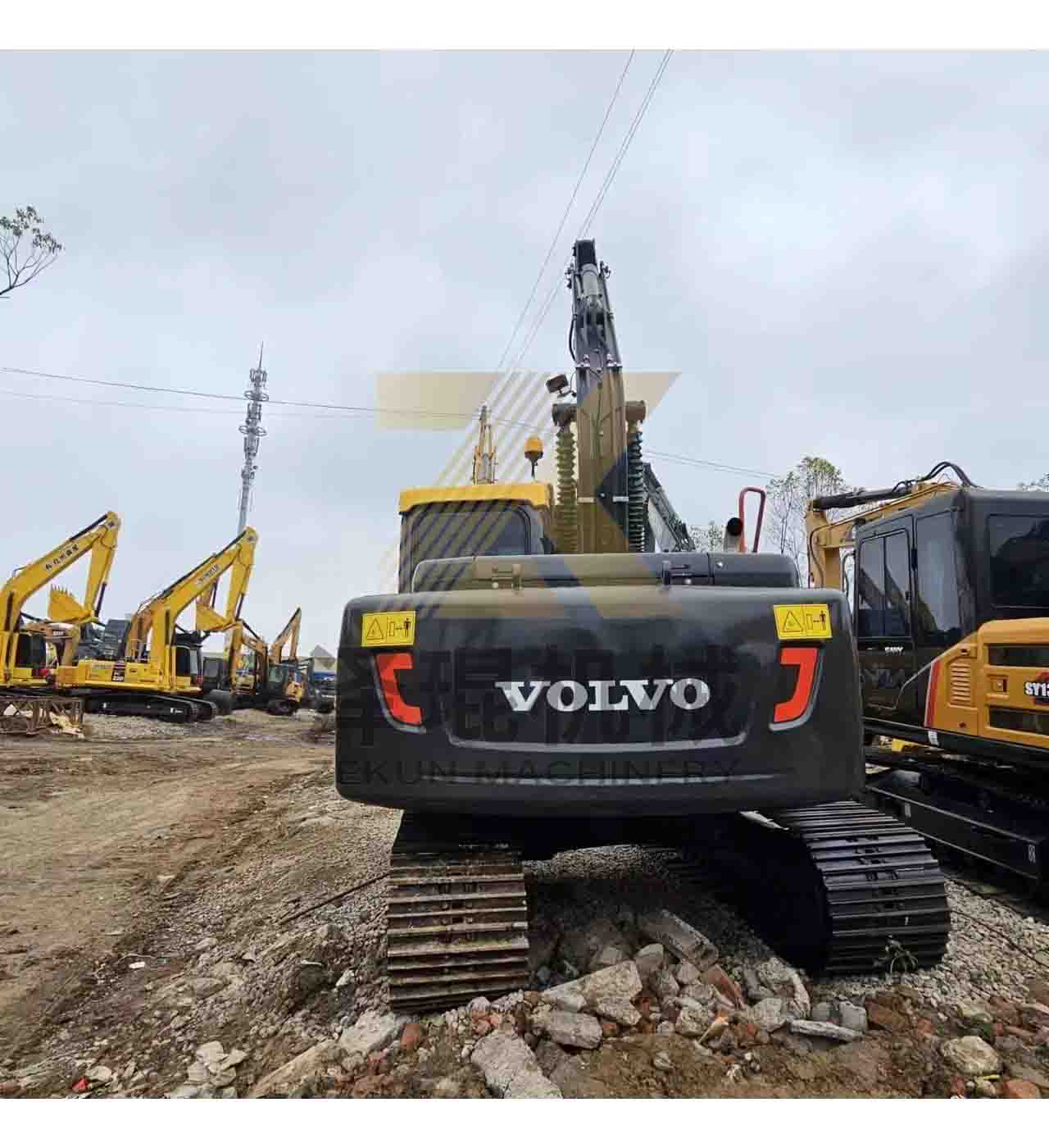 Volvo Ec140 Excavator Secondhand with Excellent Condition and 1200 Working Hours in Used Construction Industry