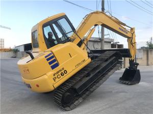 Quality 6 Ton Used Komatsu Mini Excavator PC60 - 7 PC60 - 6 Small Digger wholesale