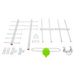 High Gain Vhf Uhf 18dBi Yagi Television Antenna Digital TV Aerial