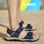 Eco Friendly PVC Lightweight Walking Sandals , Ladies Hiking Sandals