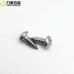 304 stainless steel cross large flat head tapping screws for mushroom head