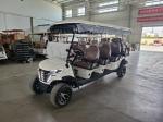 OEM 8 Seaters Golf Cart Off Road Customized White 72V 100Ah Lead Acid Battery
