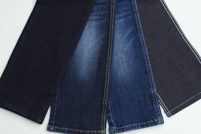 12 Onces Warp Slub Stretch Denim Fabric For Men Jeans