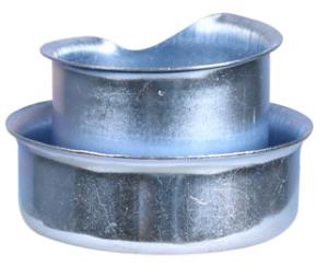 Quality Compact 3/8“-4 Inch Flexible Conduit Fittings Steel Ferrule Dust Resistant wholesale