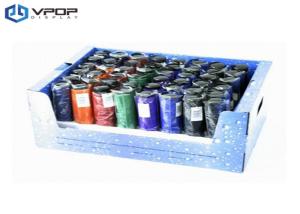 Quality Lightweight Waterproof Cardboard PDQ Displays , Retail Umbrella POP Display Shelf wholesale