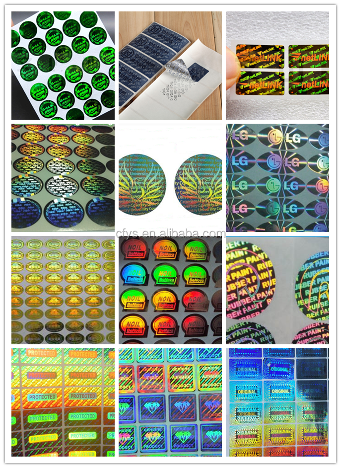Anti Counterfeit Adhesive Sticker Label Anti Radar For Product Labeling And Protection