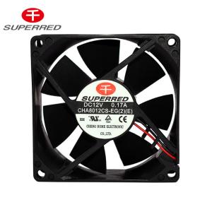 Quality DC12V/24V 80x25mm PBT Q Fan Control PWM wholesale