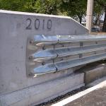Outdoor Security Galvanized Steel Highway Guardrail Bridge End with Traffic