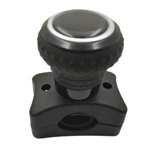 Quality Black Universal Fitment Car Steering Wheel Booster Spinner Knob 360 Degree Grip Ball Turning Hand Control for Smooth Operation wholesale