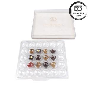 Quality Wholesale Clear Plastic Gift Box For 4, 8, 15, 30 Truffle Chocolate High-Grade PET Transparent Packaging wholesale