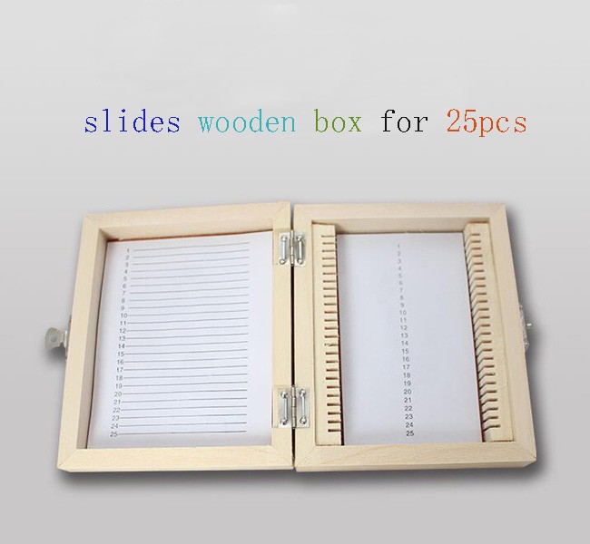 Prepared 25pcs Lab Research Odm Histology Microscope Slides