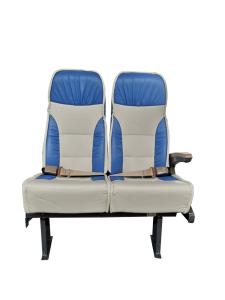 Quality Integrated Tour Bus Seats , Public Bus Seats Convertible High Safety Rating wholesale