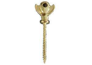 Quality Funeral Decoration Coffin Screw 7# Gold European Style Zinc Alloy Material wholesale