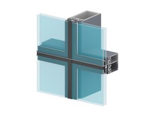 Quality Powder Coated Aluminium Curtain Wall Profile CNC Aluminium Profile wholesale