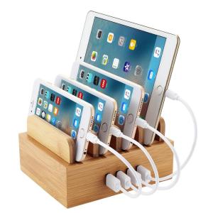 Quality trend selling eco-friendly bamboo cell phone holder phone holder with high quality wholesale