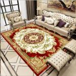 Retro Style European Polyester Fiber Living Room Floor Carpet Special Style