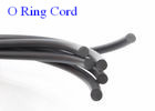 HNBR Mechanical O Ring Cord Professional Silicone Oil / Greases Resistance