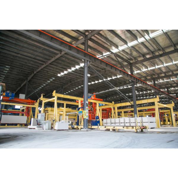 Aerated Concrete Block Making Machine AAC Bricks Building Block Manufacturing