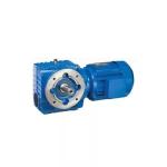 K107 High Torque Helical Bevel Geared Motor Transmission Gearbox For Concrete