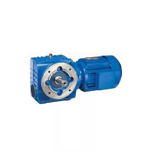 K107 High Torque Helical Bevel Geared Motor Transmission Gearbox For Concrete