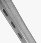 Slotted Silver C-Shaped Steel Channel Pre-Galvanized Easy Installation for B2B