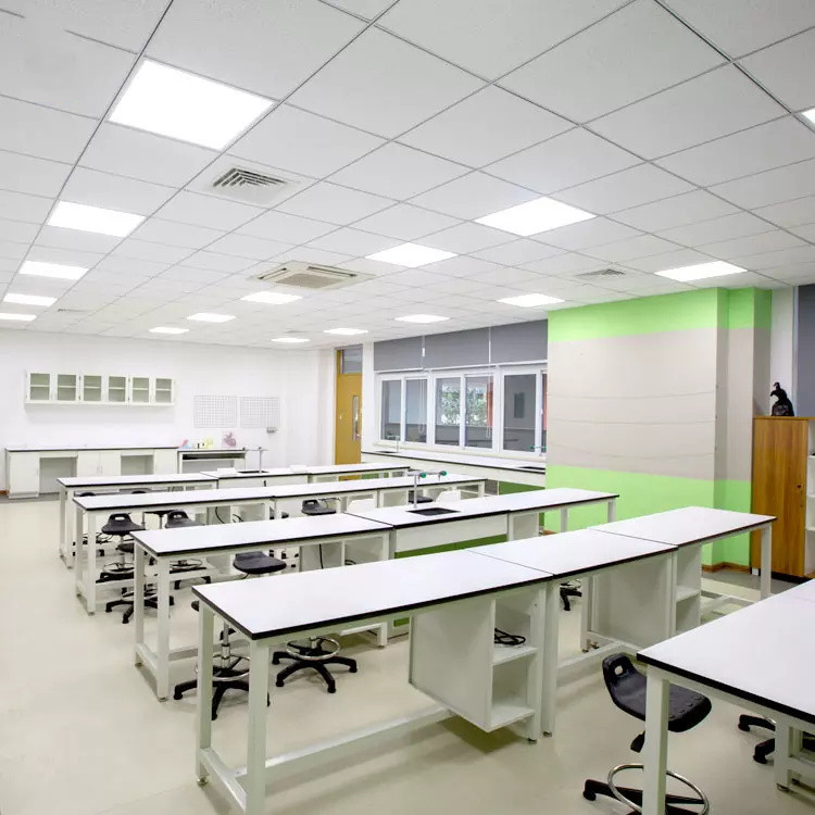Ceramic School Laboratory Furniture Science Lab Equipments Movable With Chair SEFA 8M