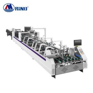 Quality Crash Lock Bottom Folding Gluing Machine 7000kgs For Paperboard wholesale
