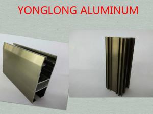 Quality Oxidizing Champagne Anodized Aluminum Profiles For Decoration / Industrial wholesale