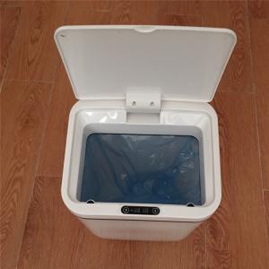 Quality Anti Finger Oil Sensor Waste Bin Hand Free Induction Type For Hotel wholesale