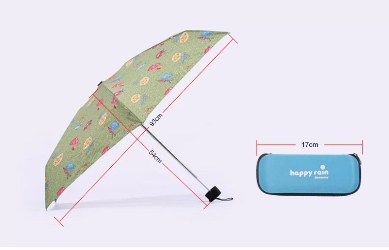Small Size Waterproof Foldable Umbrella For Women