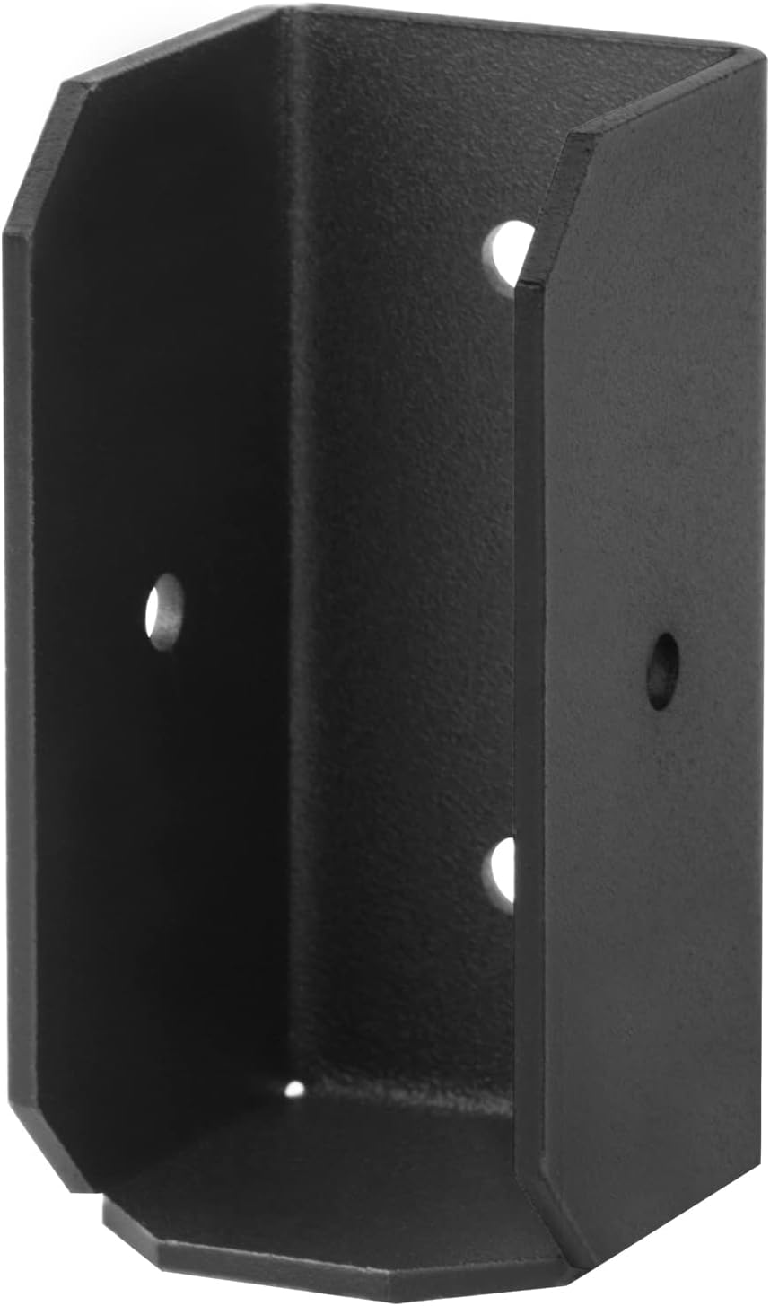 Nonstandard Steel Deck Railing Fence Bracket Post Joint Connector for Wood Construction